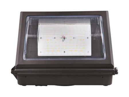 Nuvo LED Cutoff Wall Pack Bypassable Photocell Wattage & CCT Selectable 120-277v Online Sale