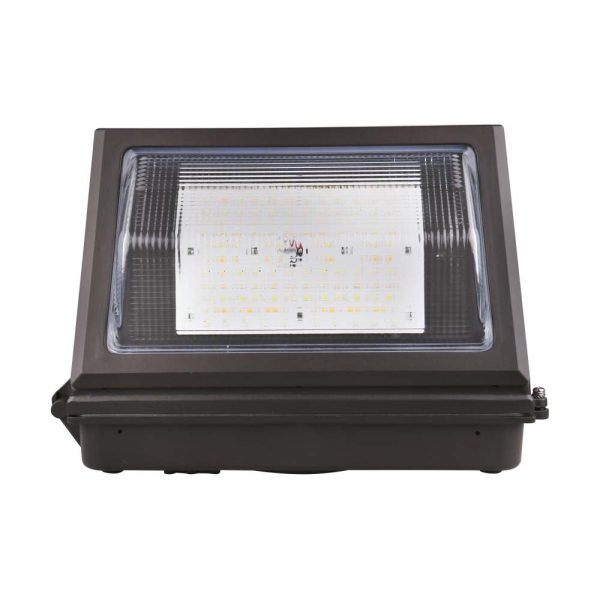 Nuvo LED Cutoff Wall Pack Bypassable Photocell Wattage & CCT Selectable 120-277v Online Sale