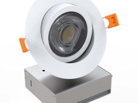 Sunlite 12w 120v CCT Tunable LED Eyeball Canless Downlight Retrofit Fixture Supply