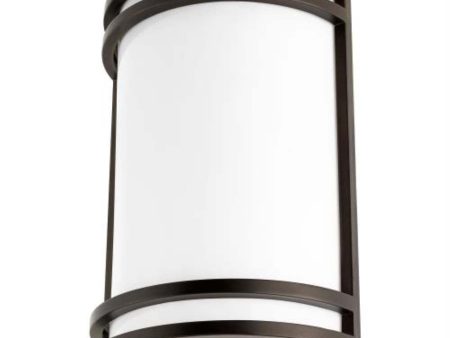 Sunlite 15w LED Wall Sconce Fixture CCT Tunable Oil Rubbed Bronze Finish For Sale