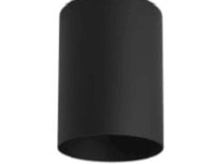 Sunlite 60w Black Medium E26 Base finish Modern Cylinder Flush Mount fixtures Online now