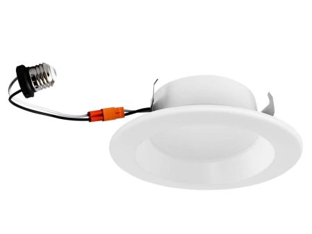 Sunlite 4-in 10w CCT Tunable LED Smooth Recessed Downlight Retrofit Fixture Sale