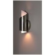 Sunlite 4w Brushed Nickel Finish Decorative Wall Steel Swirl Sconce Fixtures Cheap