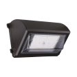 Nuvo LED Cutoff Wall Pack Bypassable Photocell Wattage & CCT Selectable 120-277v Online Sale