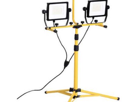 Sunlite 72w LED Adjustable Tripod Stand Dual Head Construction Work Light Hot on Sale