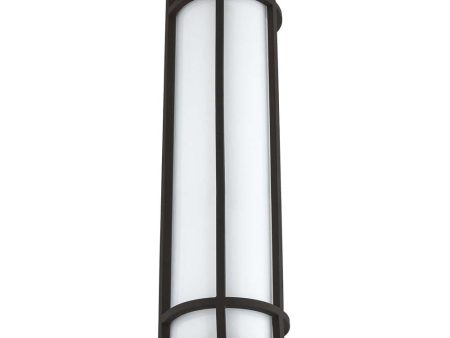 Sunlite 30-in CCT Tunable Outdoor Decorative Wall Sconce 100-277v Black finish Online