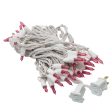 Vickerman 50Lt LED Magenta White Wire Italian EC 6-in Sp 25 ft Long Online Hot Sale