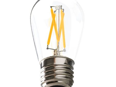 16Pk - Ushio 1.5w S14 LED 2700k Soft White  U-LED Filament Bulb Discount