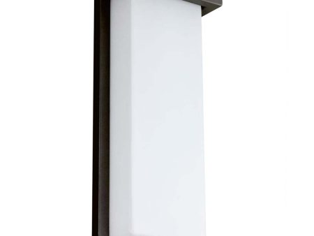 Sunlite 14-in 12w Oil Rubbed Bronze Finish Outdoor Modern Wall Sconce Fixture Hot on Sale