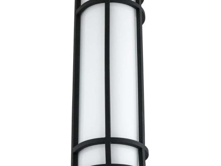 Sunlite 18-in CCT Tunable Outdoor Decorative Wall Sconce 100-277v Black finish Online now