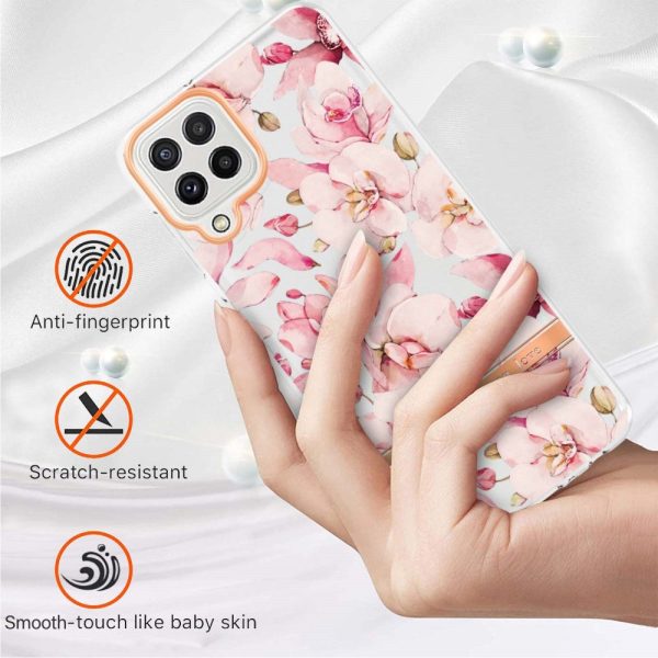 Super slim and durable softcover for Samsung Galaxy A22 4G   M32 - Pink Gardenia Online now