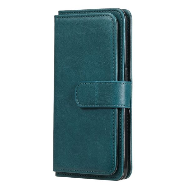 10-slot wallet case for OnePlus Nord CE 5G - Dark Green Fashion