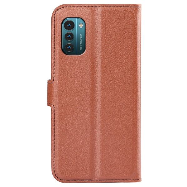 Classic Nokia G11 flip case - Brown Supply