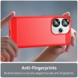 Carbon Flex Xiaomi Poco F6   Xiaomi Redmi Turbo 3 cover - Red For Cheap