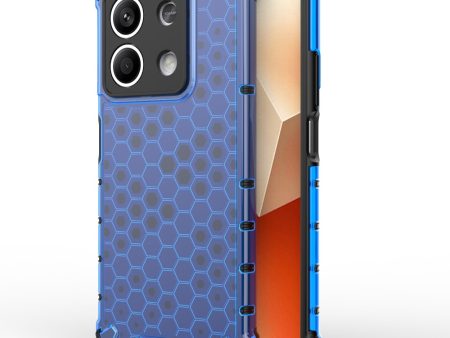 Bofink Honeycomb Xiaomi Redmi Note 13 cover - Blue Sale