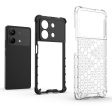 Bofink Honeycomb Xiaomi Redmi Note 13R Pro cover - Black Online Sale