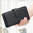 10-slot wallet case for iPhone Xr - Black Fashion