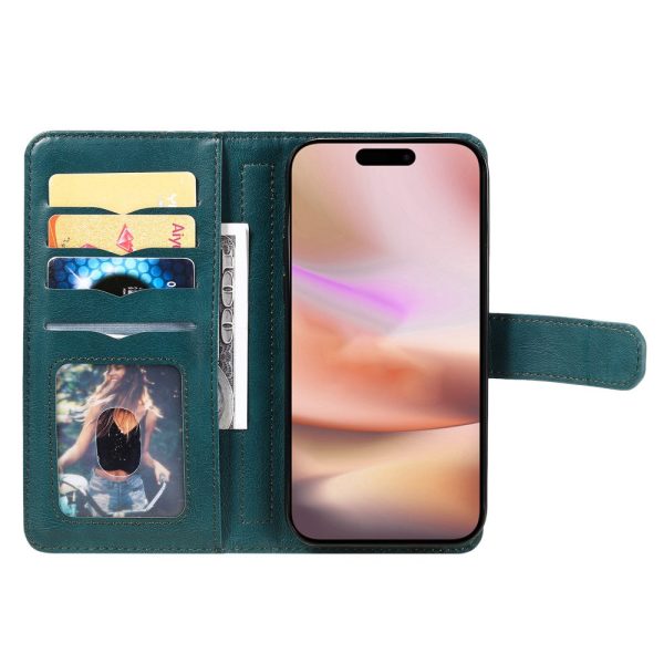 10-slot iPhone 16 Plus wallet case - Green For Discount