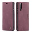 CaseMe Samsung Galaxy A50 Vintage Case - Wine Red Cheap