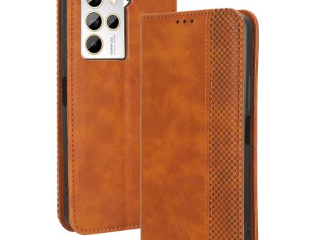 Bofink Vintage HTC U23 Pro leather case - Brown For Sale