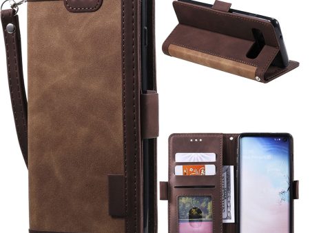 Surburbian Samsung Galaxy S10 flip case - Brown Online