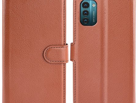 Classic Nokia G11 flip case - Brown Supply