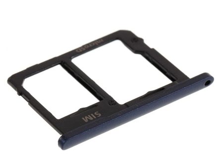 Samsung Galaxy Tab A 10.5 OEM sim   micro SD card tray holder - Blue For Sale