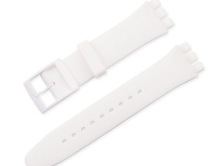 20mm Universal silicone watch strap - White Supply