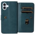 10-slot iPhone 16 Plus wallet case - Green For Discount