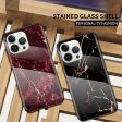 Fantasy Marble iPhone 14 Pro cover - Black Marble Online now