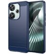 Carbon Flex Xiaomi Poco F6   Xiaomi Redmi Turbo 3 cover - Blue For Discount