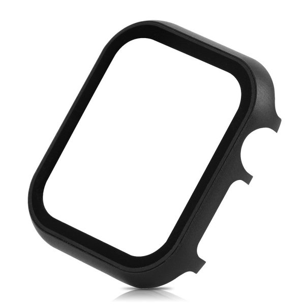 Apple Watch SE 2022 (40mm)   SE 40mm metal cover with tempered glass - Black Supply