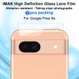 IMAK 2pcs ultra clear glass Google Pixel 8A camera lens protector Sale