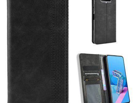 Bofink Vintage ASUS Zenfone 7   7 Pro leather case - Black Online