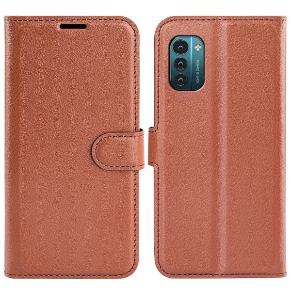 Classic Nokia G11 flip case - Brown Supply