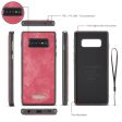 CASEME Samsung Galaxy S10 Plus multi-functional split leather case - Red Online