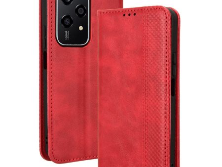 Bofink Vintage Honor 200 Lite leather case - Red Sale