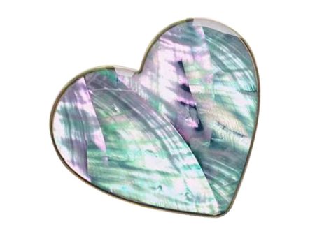 Universal fashionable heart shaped phone holder - Blue Scallops For Discount