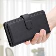 10-slot wallet case for iPhone 15 Plus - Black Online now