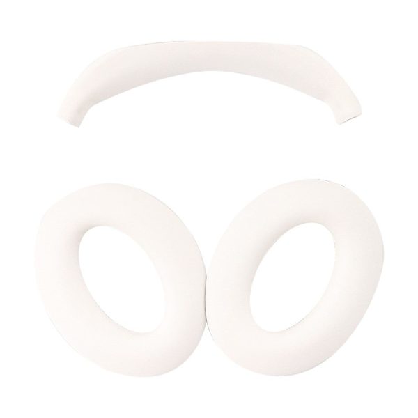 1 Pair silicone earpads and head band for BOSE headphones - White Online