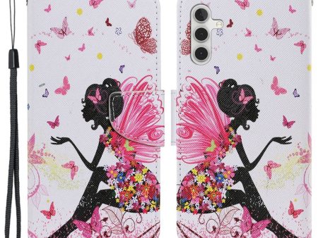 Wonderland Samsung Galaxy A55 flip case - Fairy For Cheap