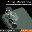 IMAK Samsung Galaxy S24 Plus glass camera protector with acrylic lens cap Hot on Sale