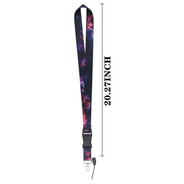 Universal starry sky style lanyard - Star Glints Discount