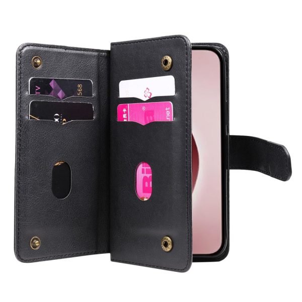 10-slot iPhone 16 Pro wallet case - Black on Sale