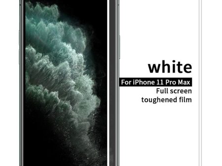 MOFi 2.5D Tempered Glass for iPhone 11 Pro Max - White Sale