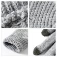 Y0042 Touchscreen Thermal Knit Gloves for Men Women - Black Hot on Sale