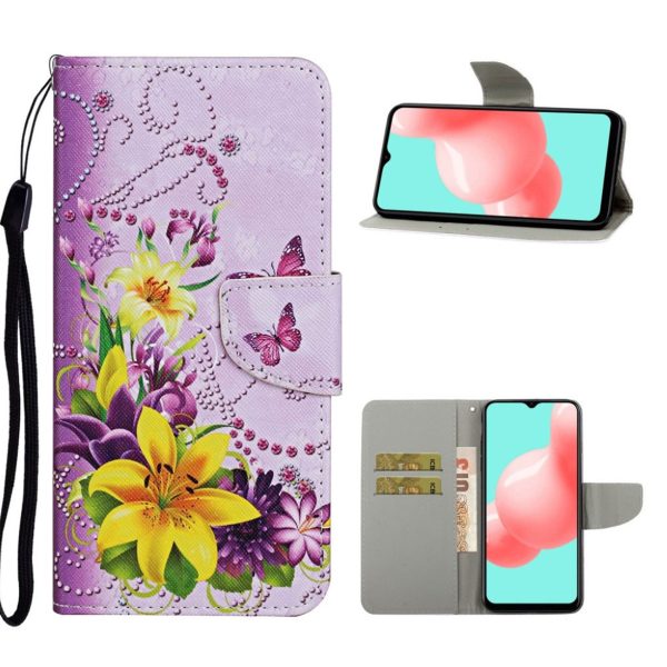 Wonderland Samsung Galaxy A12 5G flip case - Yellow Flower Supply