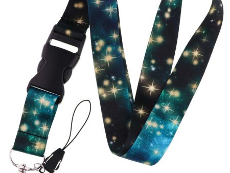 Universal starry sky style lanyard - Star Glints Discount