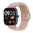 Xiaomi Smart Band 8 Pro   Redmi Watch 4 Loop Strap Magnetic Buckle Woven Watch Band - Light Pink Online Sale