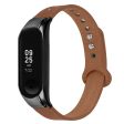 Xiaomi Smart Band 8 Genuine leather strap with black cover - Brown For Sale